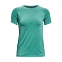 Maglietta da donna Under Armour  Seamless Run SS-GRN