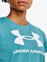 Maglietta da donna Under Armour  SPORTSTYLE LOGO SS-BLU