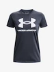 Maglietta da donna Under Armour  SPORTSTYLE LOGO SS-GRY