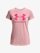 Maglietta da donna Under Armour  SPORTSTYLE LOGO SS-PNK