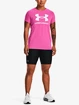 Maglietta da donna Under Armour  SPORTSTYLE LOGO SS-PNK