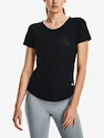 Maglietta da donna Under Armour  Streaker Deco Diamond SS-BLK S