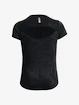 Maglietta da donna Under Armour  Streaker Jacquard Tee-BLK