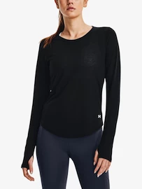 Maglietta da donna Under Armour Streaker Longsleeve-BLK