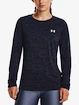 Maglietta da donna Under Armour  Tech LS Crew Twist-NVY