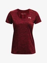 Maglietta da donna Under Armour  Tech SSV - Twist-RED