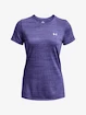 Maglietta da donna Under Armour  Tech Tiger SSC-BLU