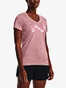 Maglietta da donna Under Armour  Tech Twist Graphic SSV-PNK