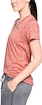 Maglietta da donna Under Armour  Tech V-Neck Twist Red