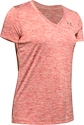 Maglietta da donna Under Armour  Tech V-Neck Twist Red