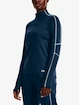 Maglietta da donna Under Armour  Train CW 1/2 Zip-BLU