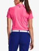 Maglietta da donna Under Armour  Zinger Short Sleeve Polo-PNK