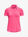 Maglietta da donna Under Armour  Zinger Short Sleeve Polo-PNK