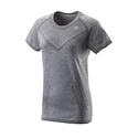 Maglietta da donna Wilson  Power Seamless Crew Dark Grey L