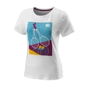 Maglietta da donna Wilson  Racket Duo Tech Tee W White M