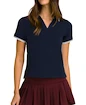 Maglietta da donna Wilson  W Club Polo Classic Navy