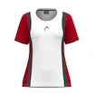 Maglietta da ragazza Head  CLUB 25 Tech T-Shirt Girls Red/White