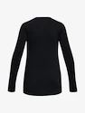 Maglietta da ragazza Under Armour  CW Novelty LS Crew-BLK