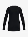 Maglietta da ragazza Under Armour  CW Novelty LS Crew-BLK