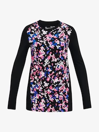 Maglietta da ragazza Under Armour CW Novelty LS Crew-BLK