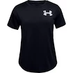 Maglietta da ragazza Under Armour HeatGear SS Black