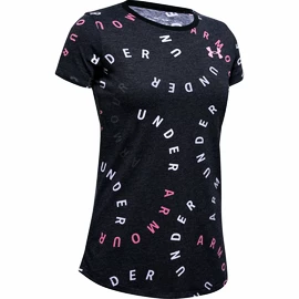 Maglietta da ragazza Under Armour Live Printed Wm Ss T-Shirt