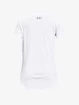 Maglietta da ragazza Under Armour  SPORTSTYLE LOGO SS-WHT