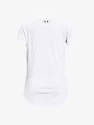 Maglietta da ragazza Under Armour  SPORTSTYLE LOGO SS-WHT