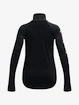 Maglietta da ragazza Under Armour  Tech Graphic 1/2 Zip -BLK