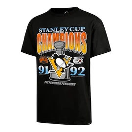 Maglietta da uomo 47 Brand NHL Pittsburgh Penguins Graphic ’47 Drop Shoulder Tee