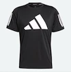 Maglietta da uomo adidas  FL 3 BAR S, Nero