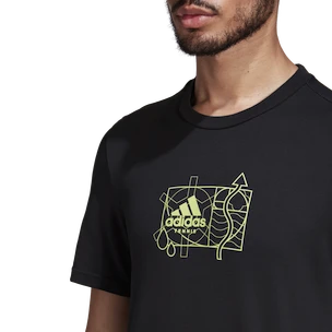 Maglietta da uomo adidas  Golde Cut Graphic T-Shirt