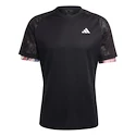 Maglietta da uomo adidas  Melbourne Ergo Tennis HEAT.RDY Raglan T-Shirt Black XL