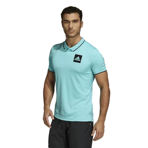 Maglietta da uomo adidas  Paris Freelift Polo Aqua XXL