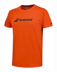 Maglietta da uomo Babolat  Exercise Babolat Tee Men Fiesta Red M