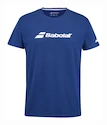 Maglietta da uomo Babolat  Exercise Babolat Tee Men Sodalite Blue  M