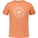 Maglietta da uomo Babolat  Exercise Graphic Tee Men Vibrant Orange