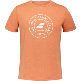 Maglietta da uomo Babolat Exercise Graphic Tee Men Vibrant Orange