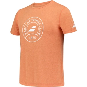 Maglietta da uomo Babolat  Exercise Graphic Tee Men Vibrant Orange