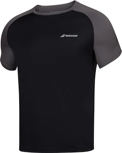 Maglietta da uomo Babolat  Play Club Crew Neck Tee Black