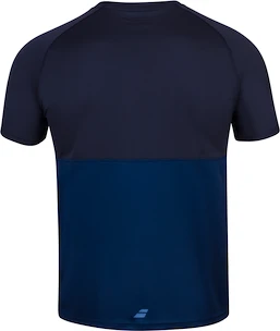 Maglietta da uomo Babolat  Play Club Crew Neck Tee Dark Blue