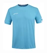 Maglietta da uomo Babolat  Play Crew Neck Tee Men Cyan Blue XL