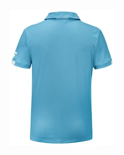 Maglietta da uomo Babolat  Play Polo Men Cyan Blue M