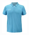 Maglietta da uomo Babolat  Play Polo Men Cyan Blue M