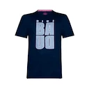 Maglietta da uomo BIDI BADU  Bongany Lifestyle Tee Dark Blue XL