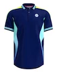 Maglietta da uomo BIDI BADU  Grafic Illumination Polo Dark Blue M