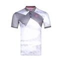 Maglietta da uomo BIDI BADU  Idir Tech Polo White/Grey