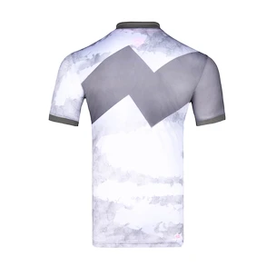 Maglietta da uomo BIDI BADU  Idir Tech Polo White/Grey