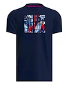 Maglietta da uomo BIDI BADU  New York 2024 Chill Tee Dark Blue/Red