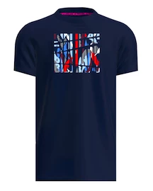 Maglietta da uomo BIDI BADU New York 2024 Chill Tee Dark Blue/Red